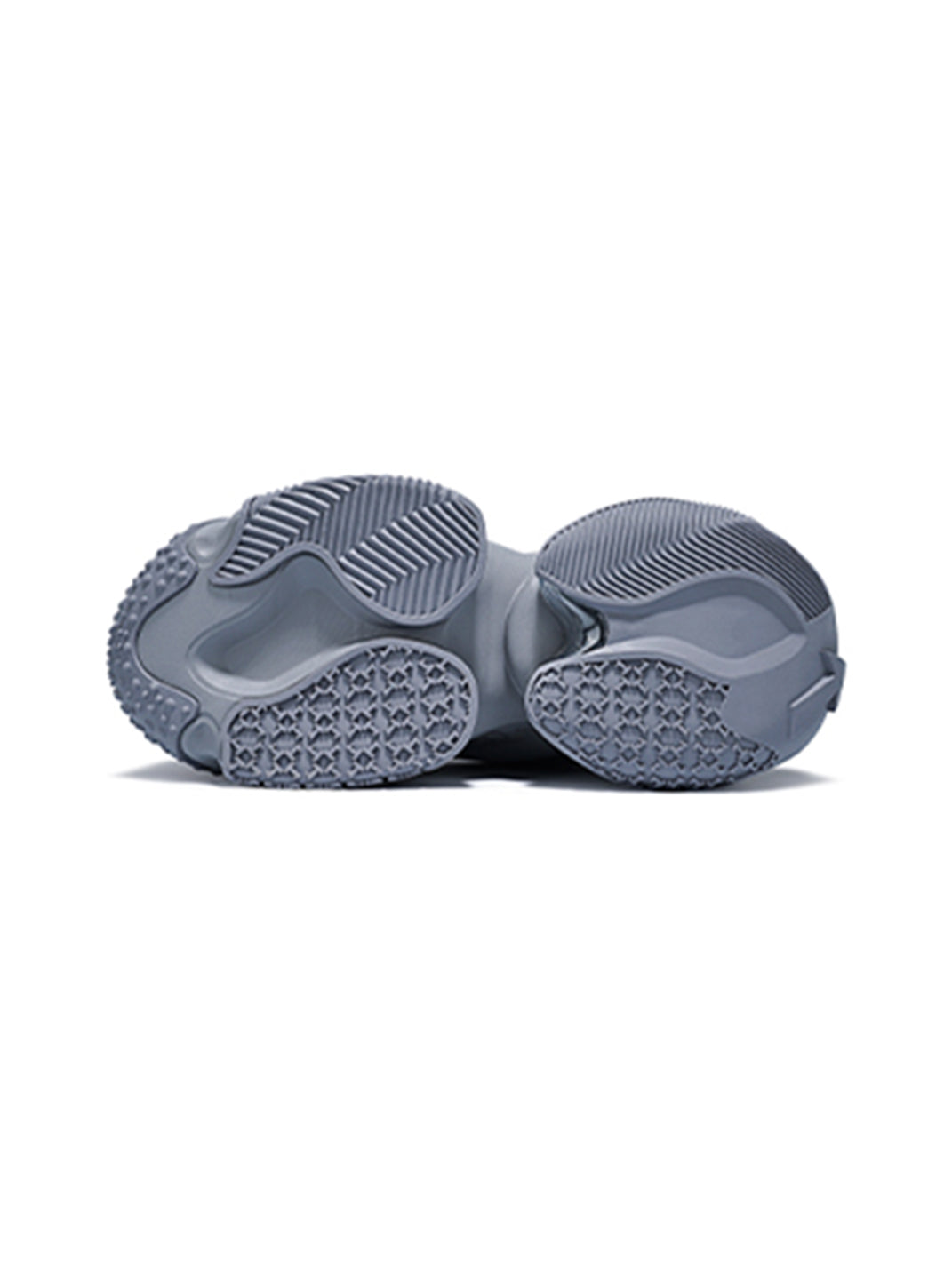 White Vortex Embossed Platform Sneakers - Skipkicks