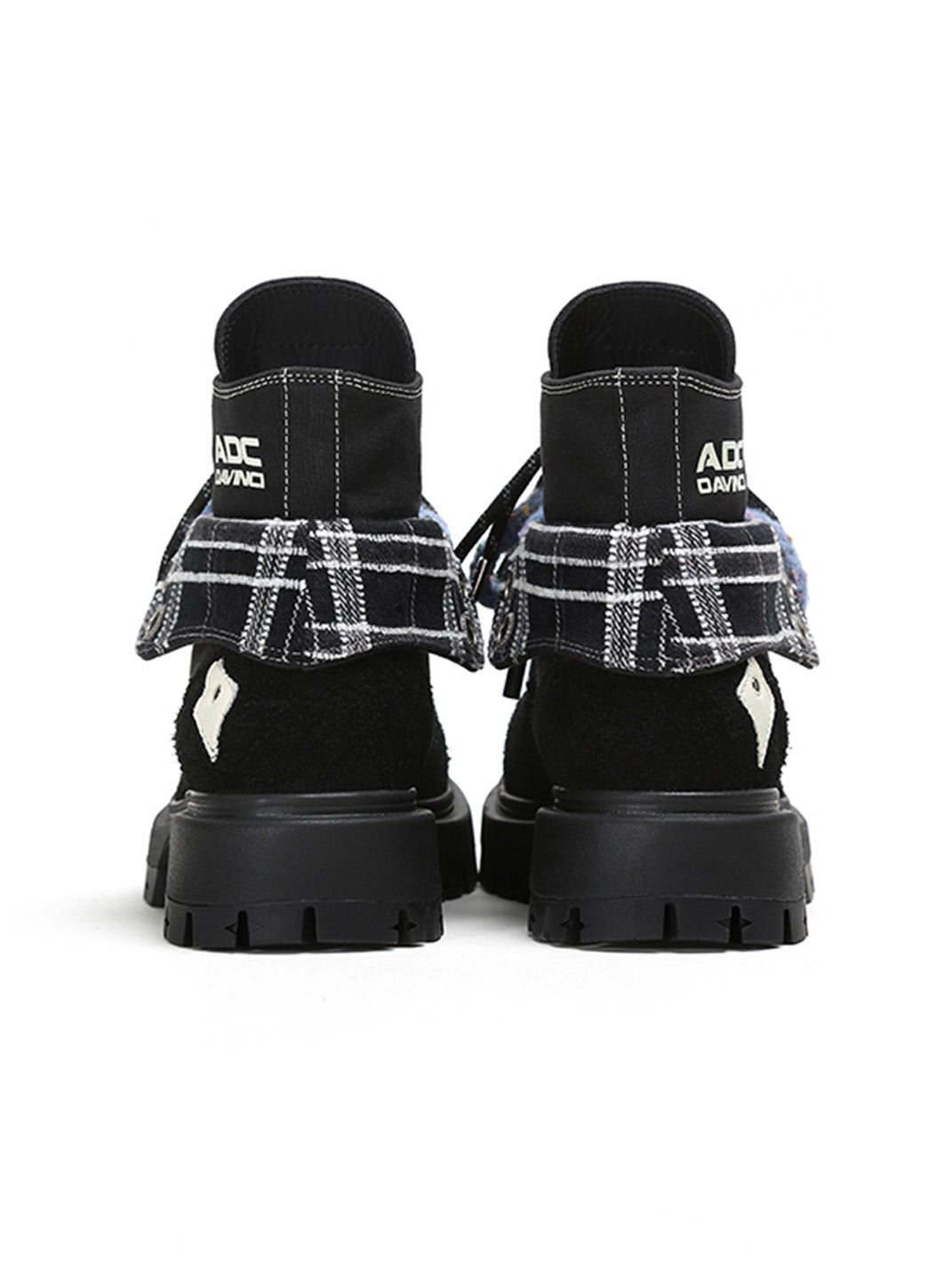 Black Stardust Oversized Boots - Skipkicks