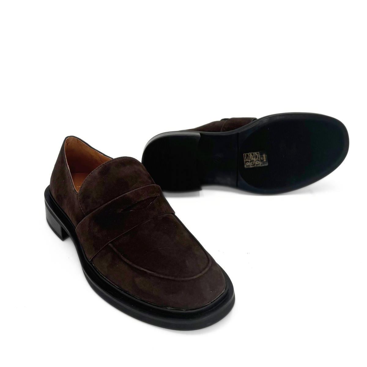 Drew Chunky Suede Loafers