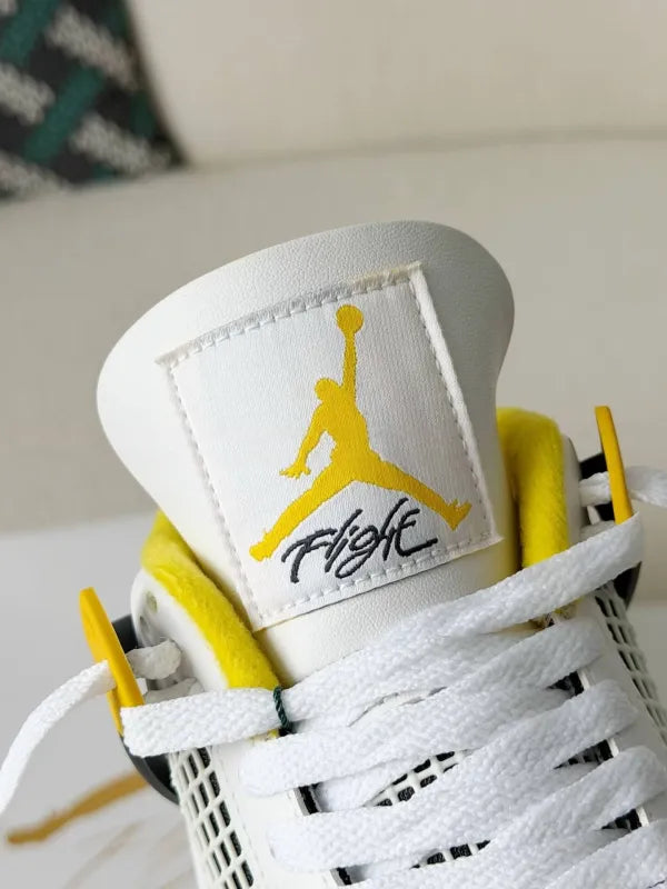 Air Jordan 4 Retro Sneakers - Vivid Sulfur Style