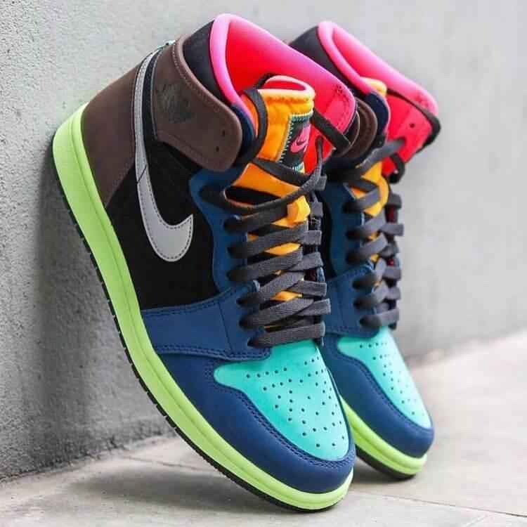 Custom Air Jordan 1 Bio Hack Sneakers