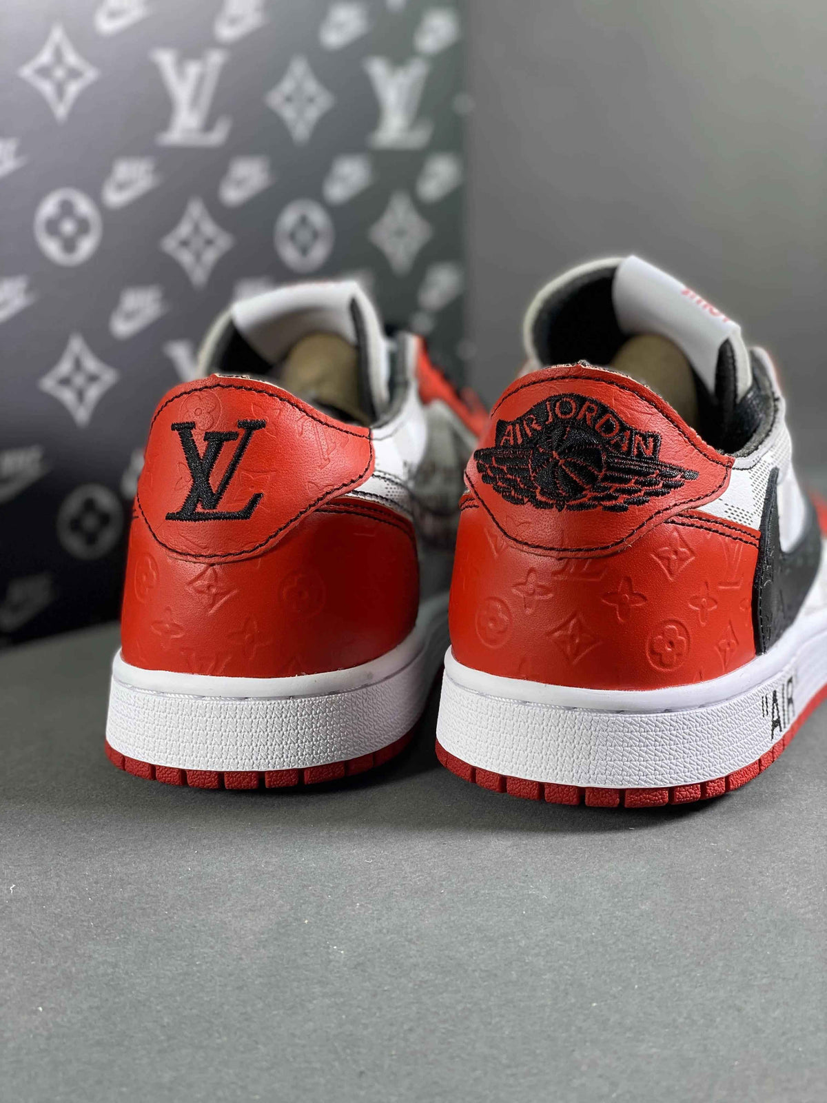 Custom Air Jordan 1 Low x Off-White x Travis Scott DZ2403 006 SneakerNational