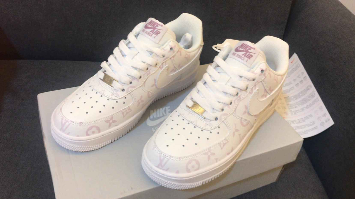 Custom LV Air Force 1 Heat Sensing CW2288 121 SneakerNational