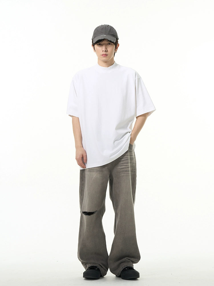Elevated Essentials High Neck T-Shirt