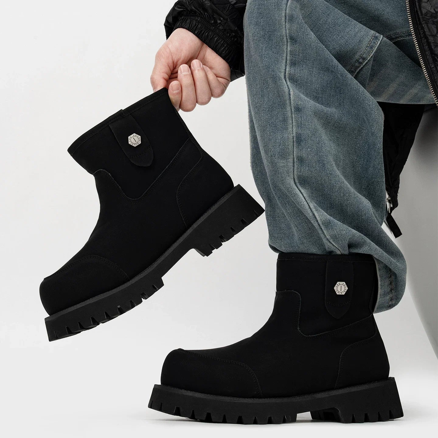 Quarry Suede Work Boots - Skipkicks