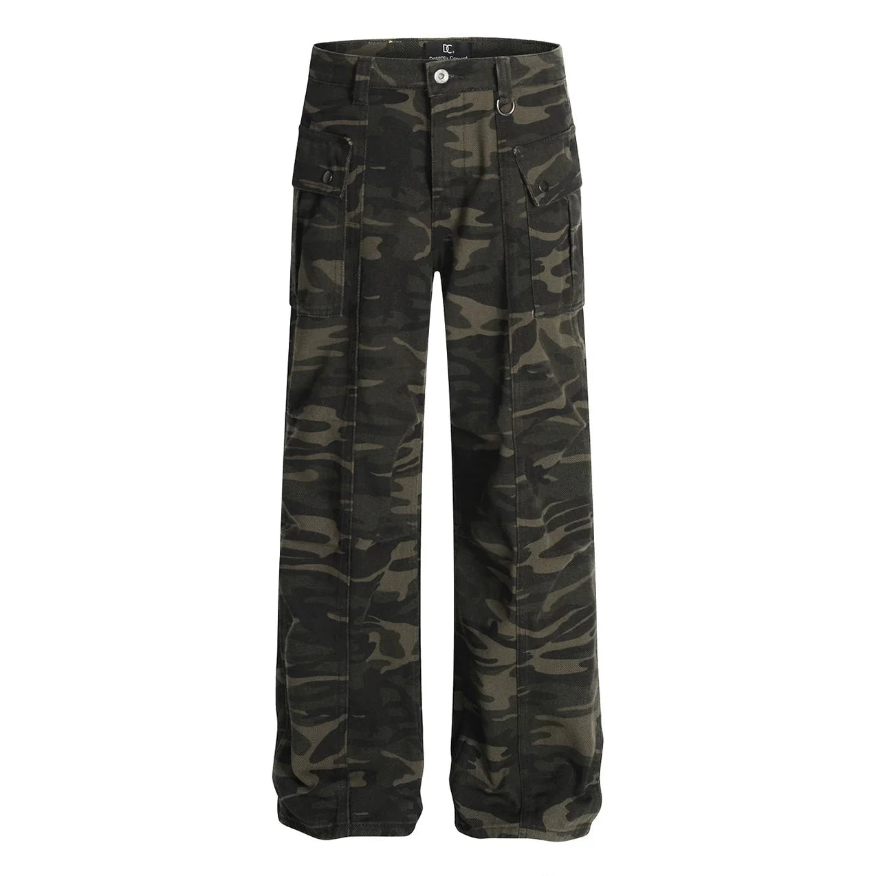 Shadowtrace Tactical Camo Cargo Pants - Versatile Military-inspired Style