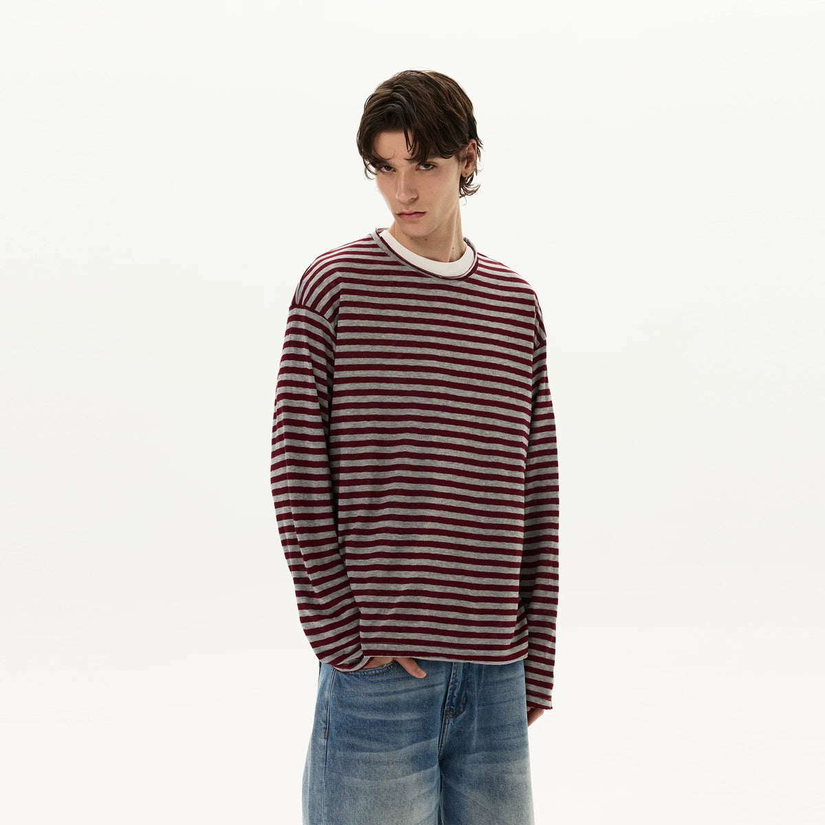 Tide Slouch Stripe Long Sleeve Tee