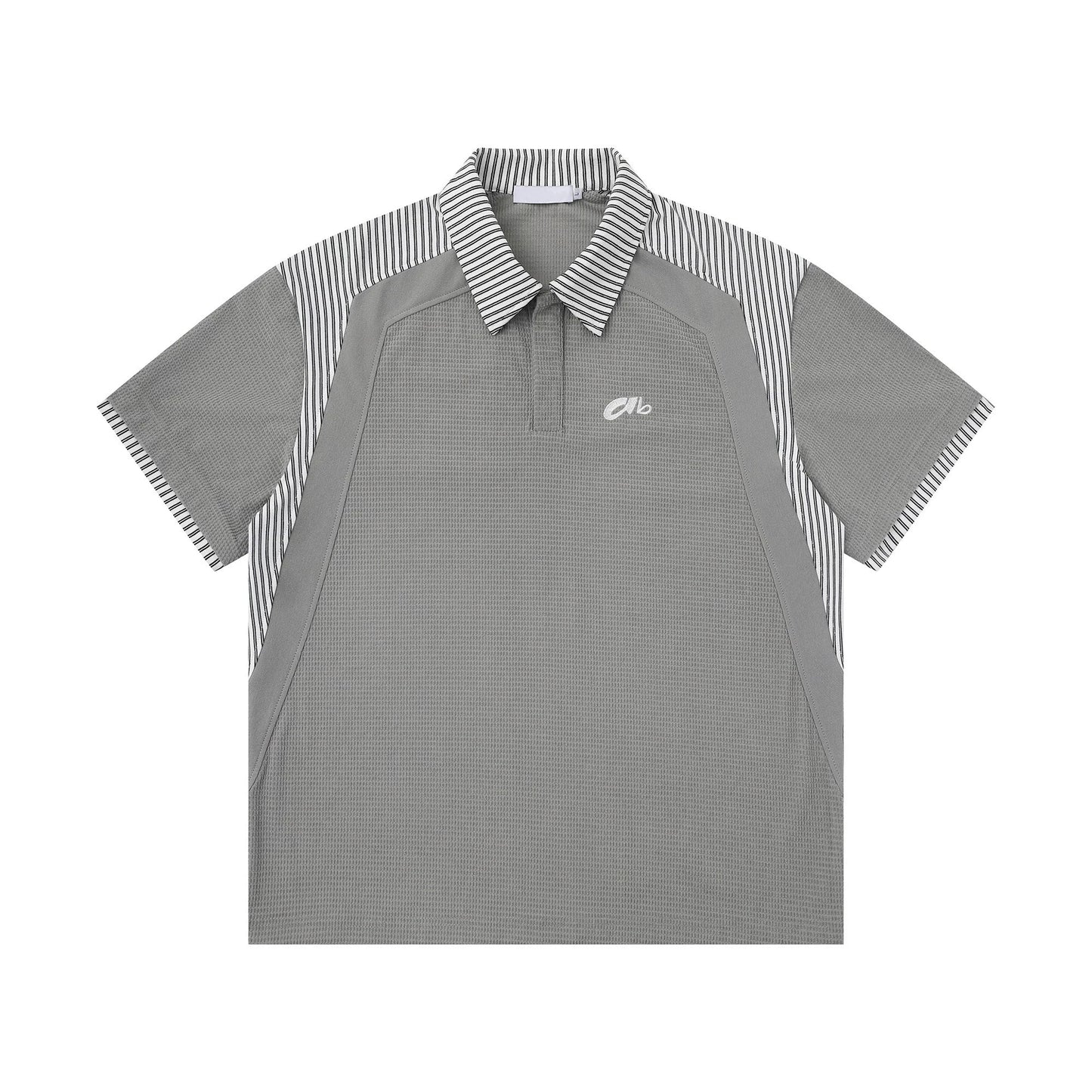 Stripe Collar Club Polo Tee