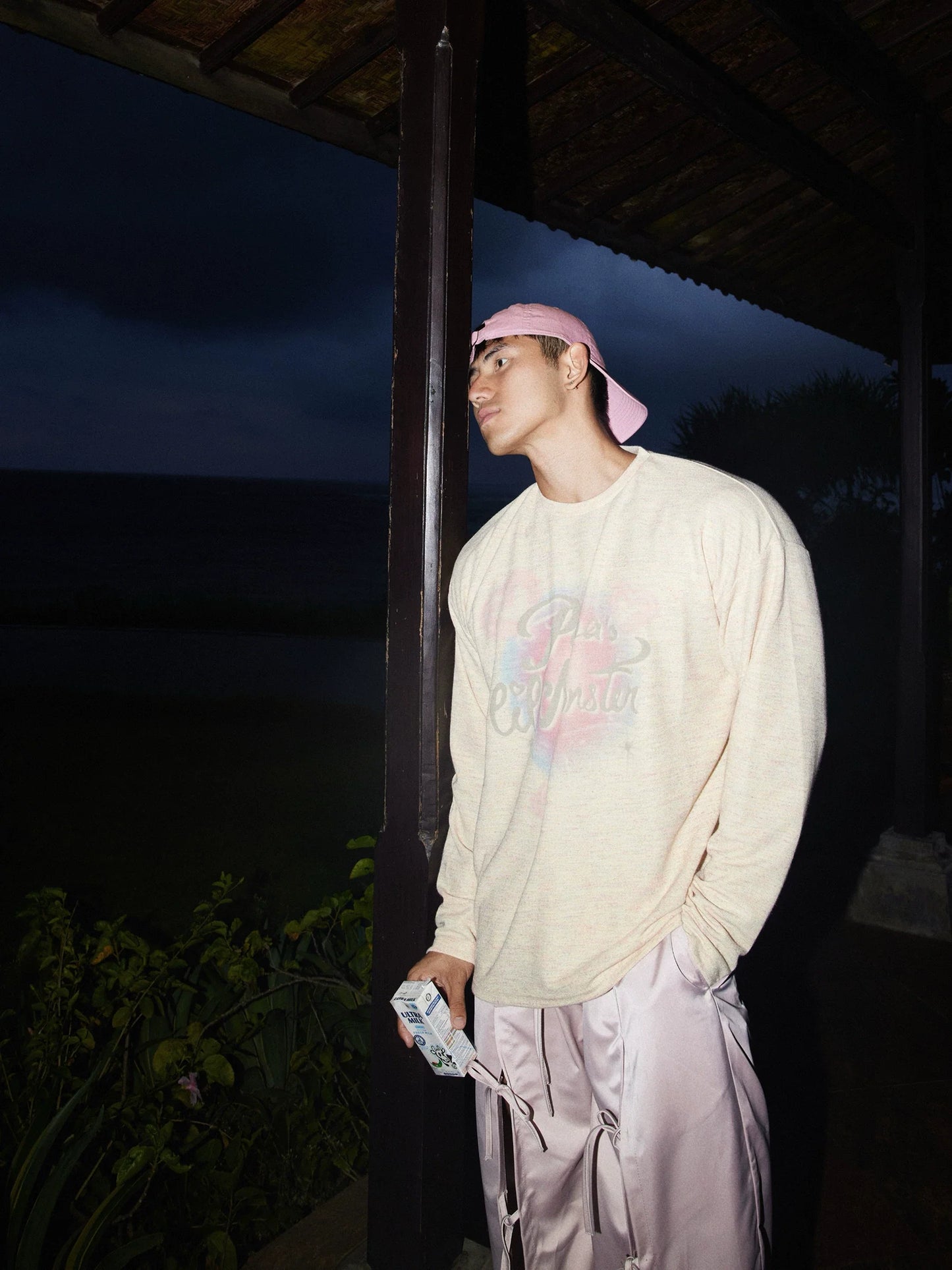 Pastelfade Graphic Long Sleeve Tee