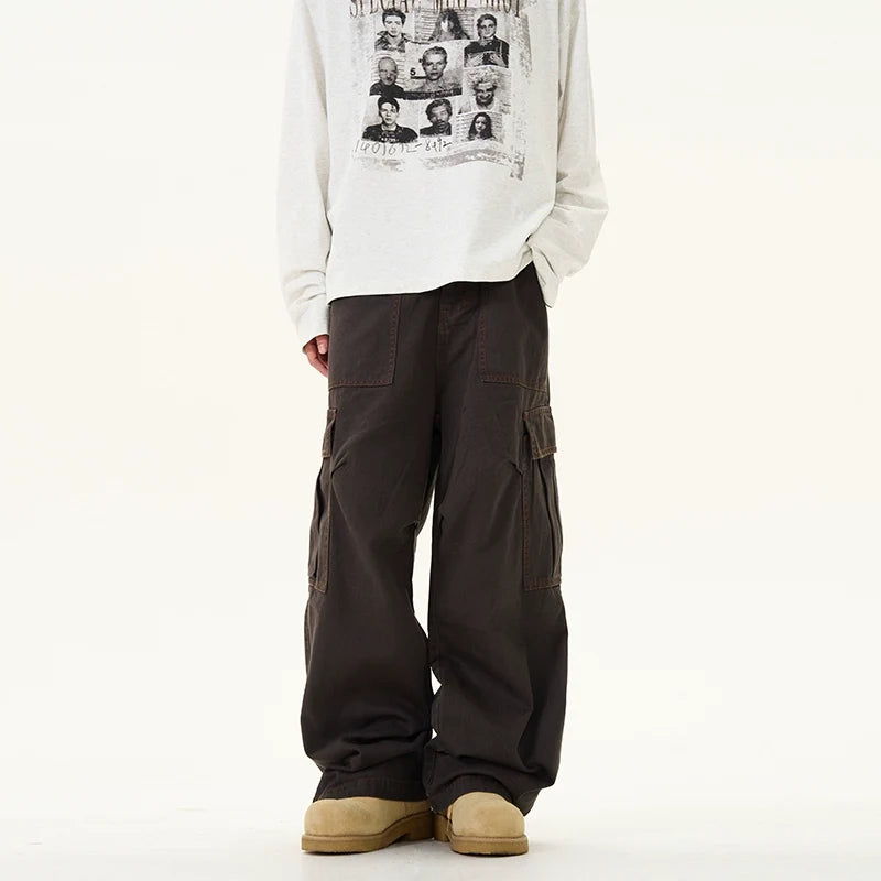 Wide-Leg Cargo Shorts and Pants