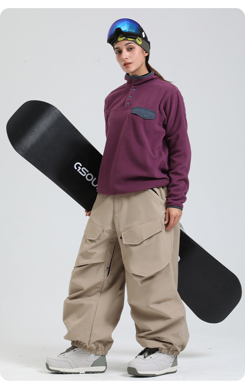 Overload Cargo Snow Pants - Unmatched Comfort & Storage for Snowboarding