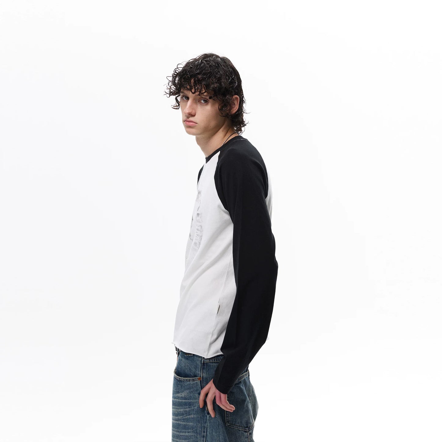 Faded Club Star Raglan Tee