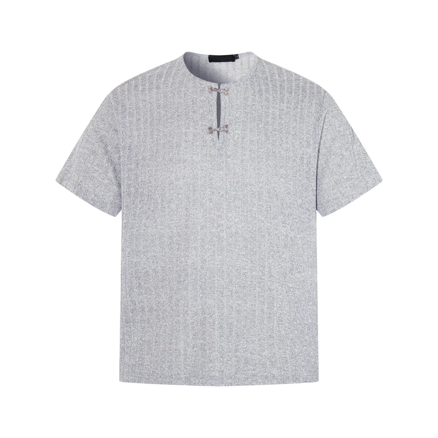 Clay Heather Textured Knit Tee
