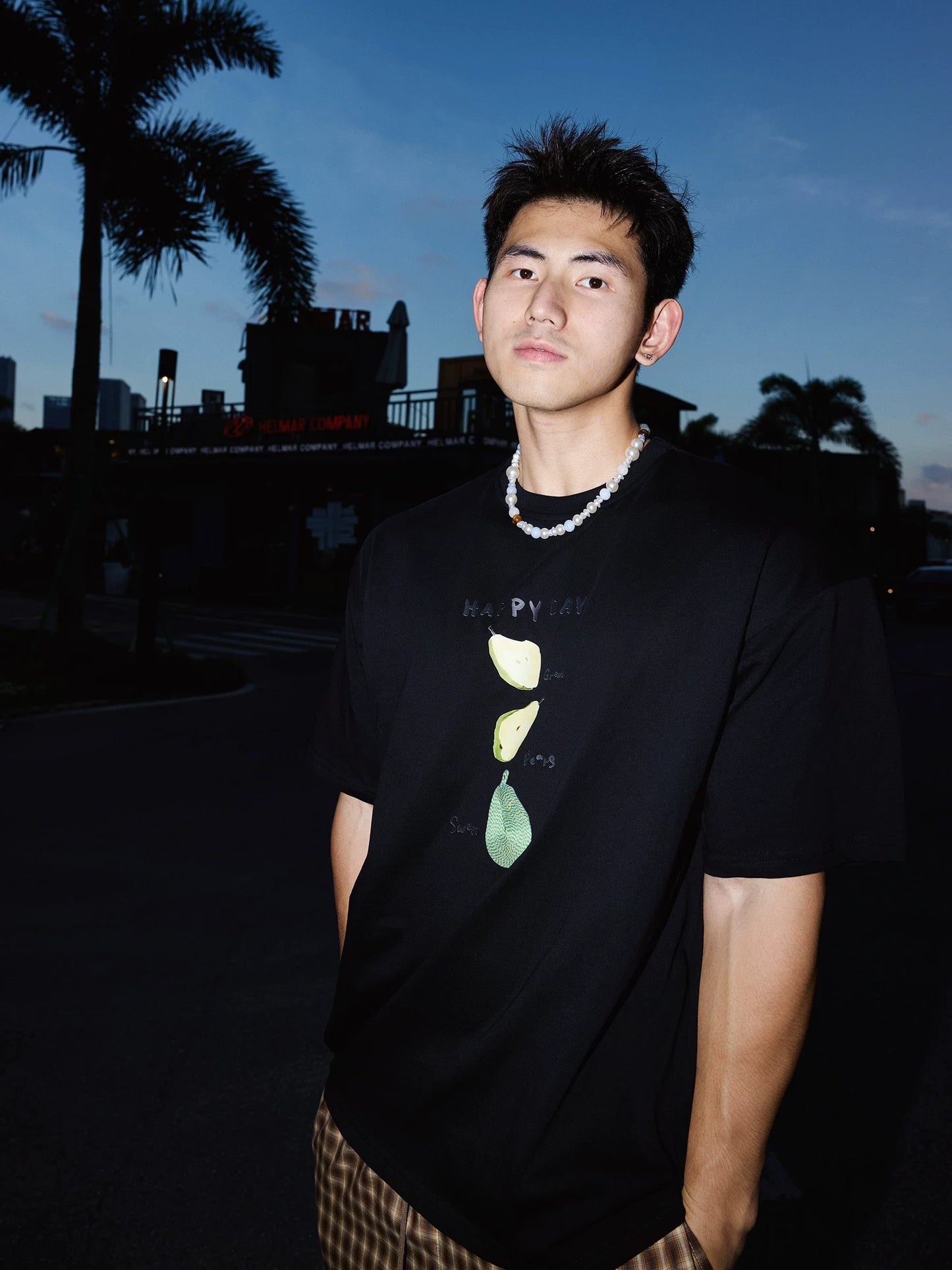 Happy Day Citrus Stack Graphic Tee