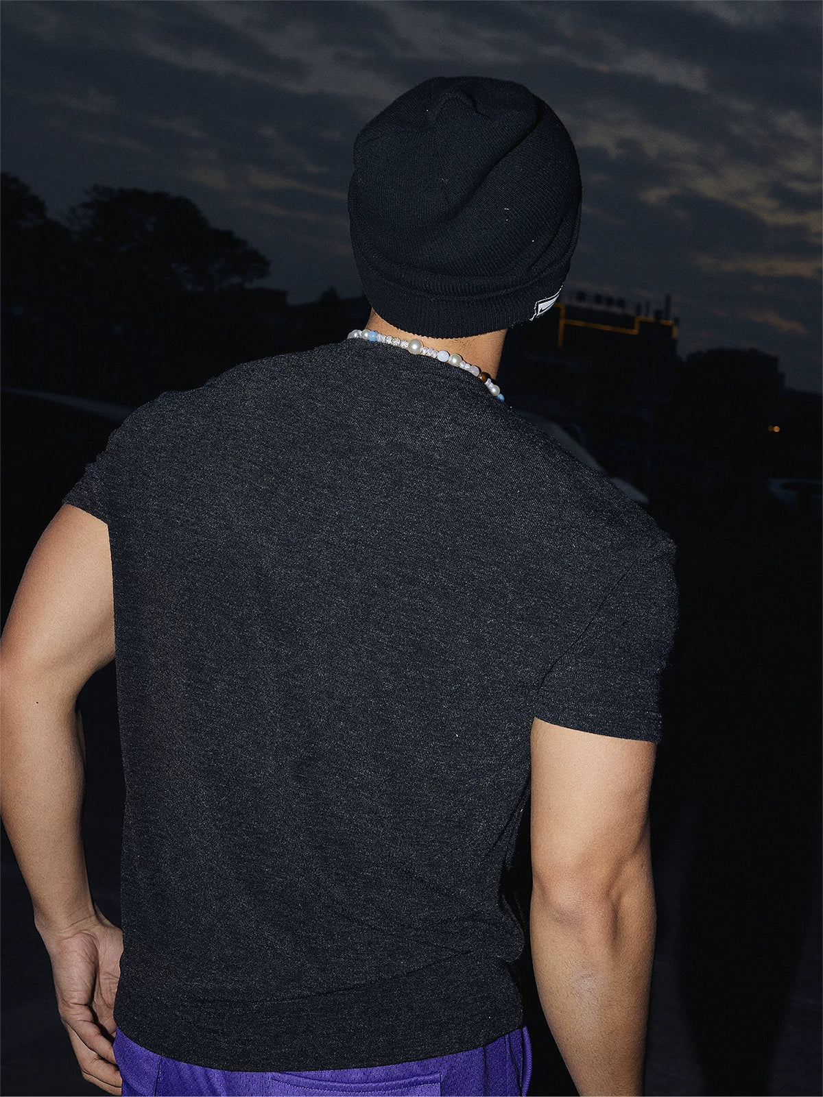 Moonlit Minimal Jersey Tee