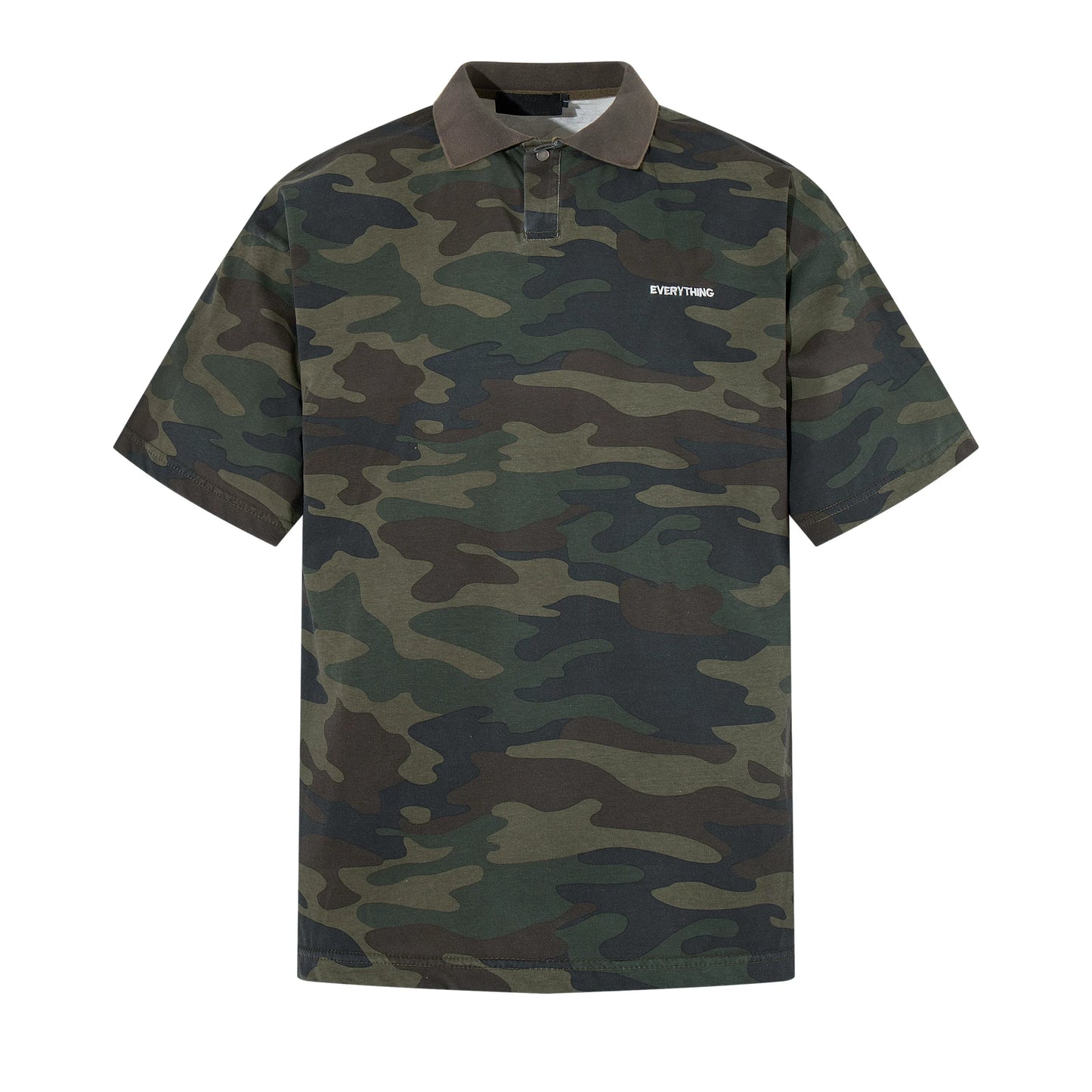Evergreen Camo Everything Polo Tee