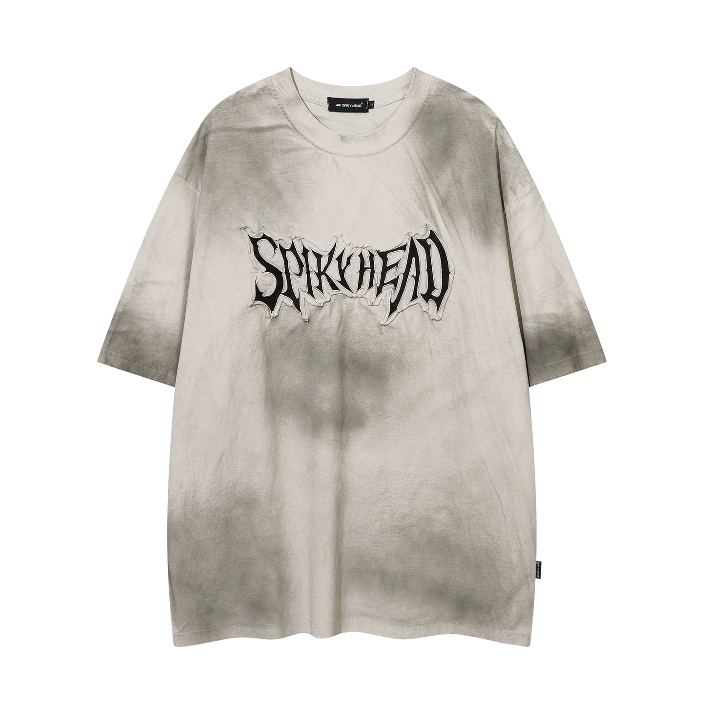Men's Graphic Letter-Print Washed Short-Sleeve Tee