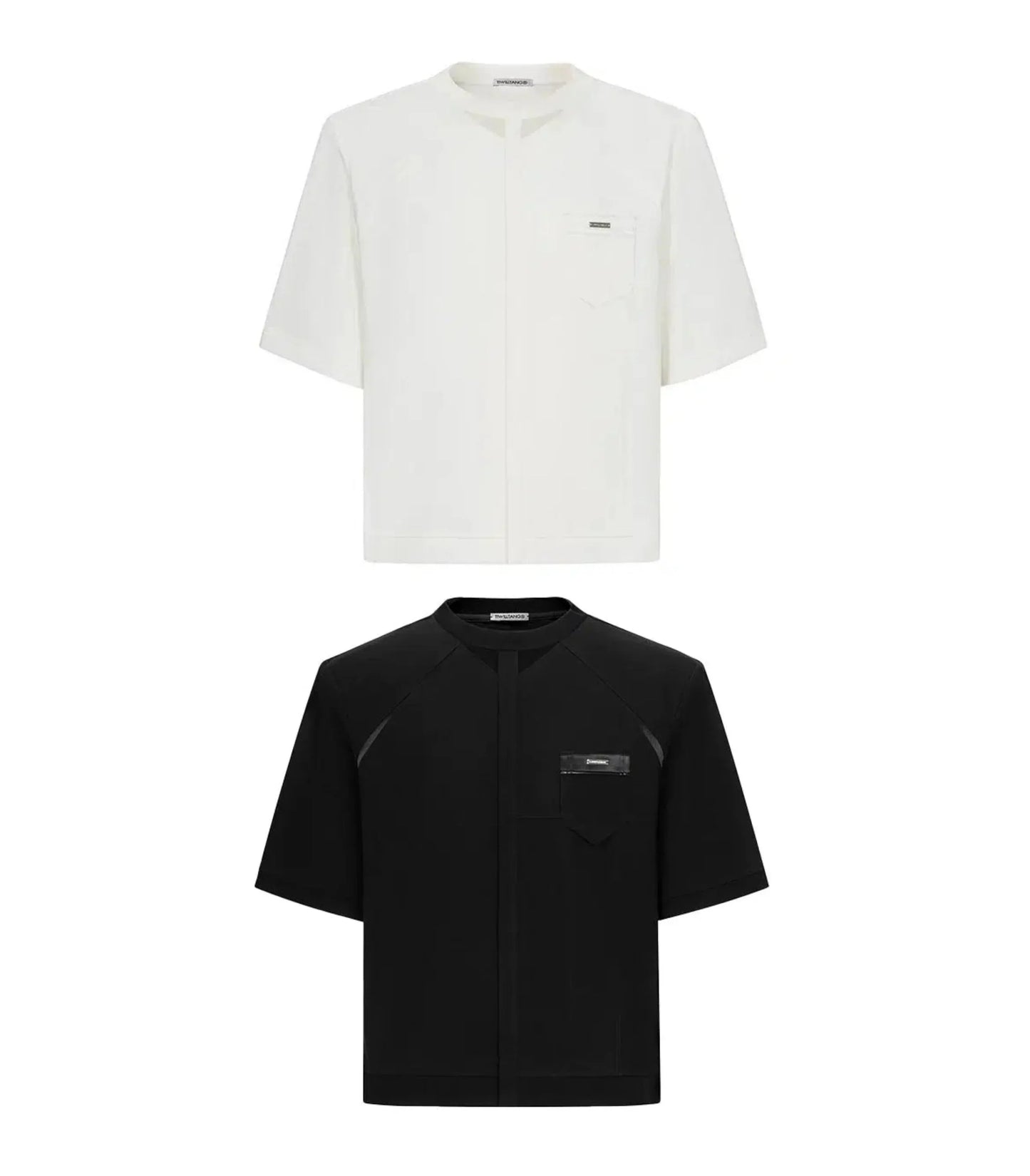 Modern Structured Layer T-Shirt