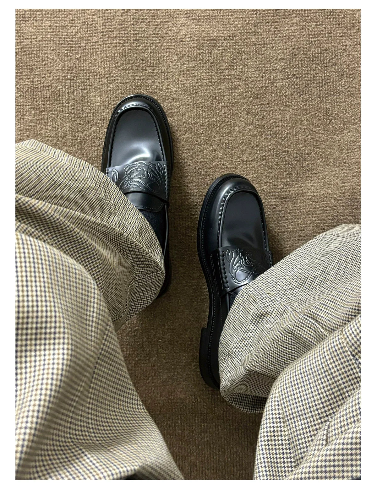 Vampire Leather Loafers - Skipkicks