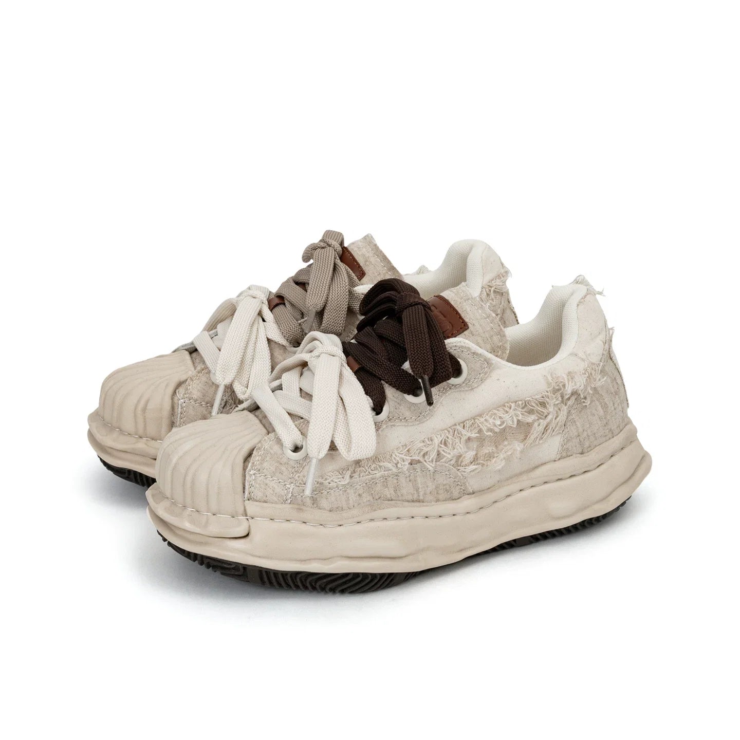 Ashen Rift Double-Lace Sneakers - Skipkicks