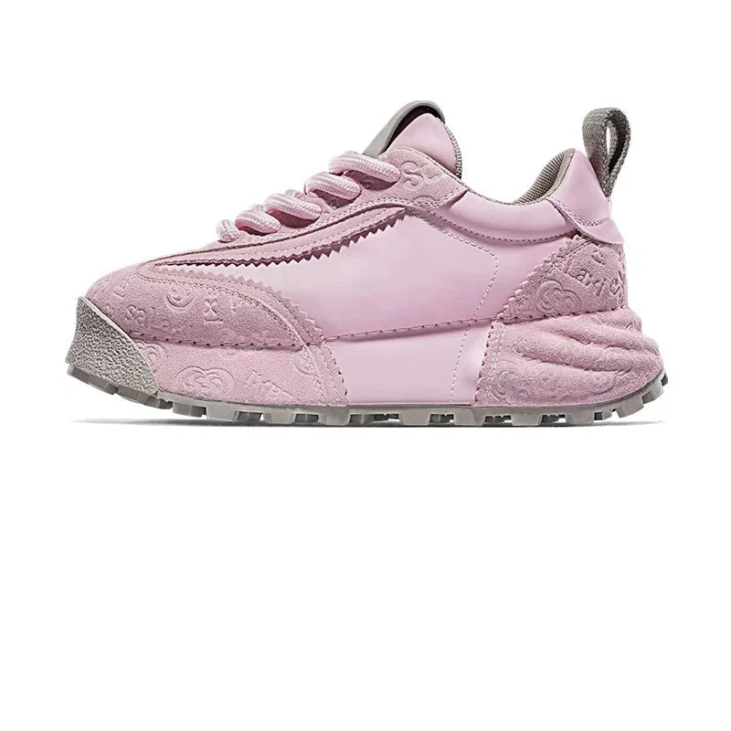 LuxeTrail Embossed Sneakers - Skipkicks