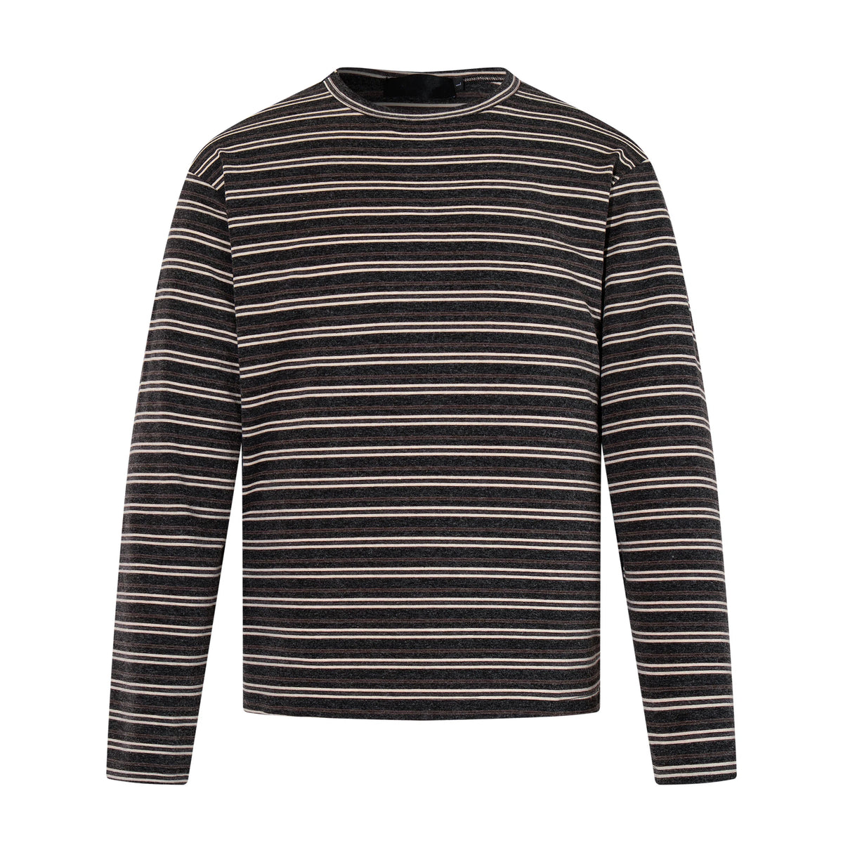 Strata Stripe Long‑Sleeve Tee