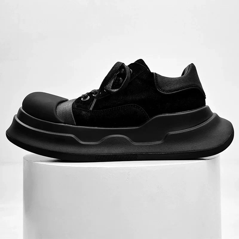 Obsidian Pulse Platform Sneakers
