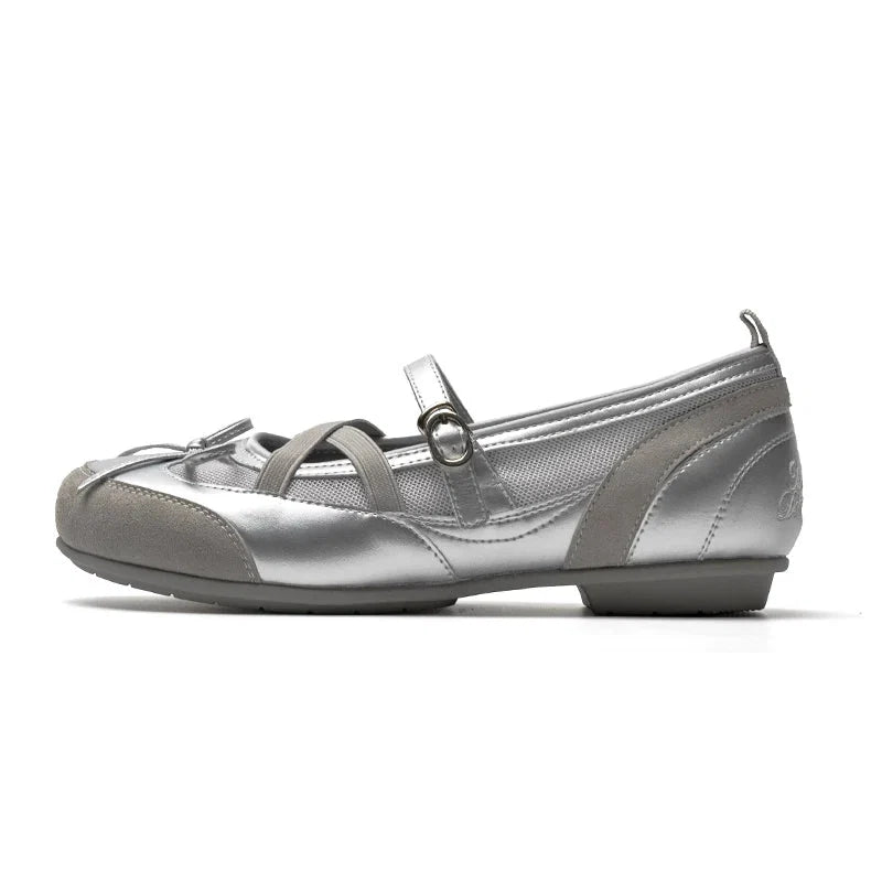 Starlight Ribbon Ballet Flats - Skipkicks