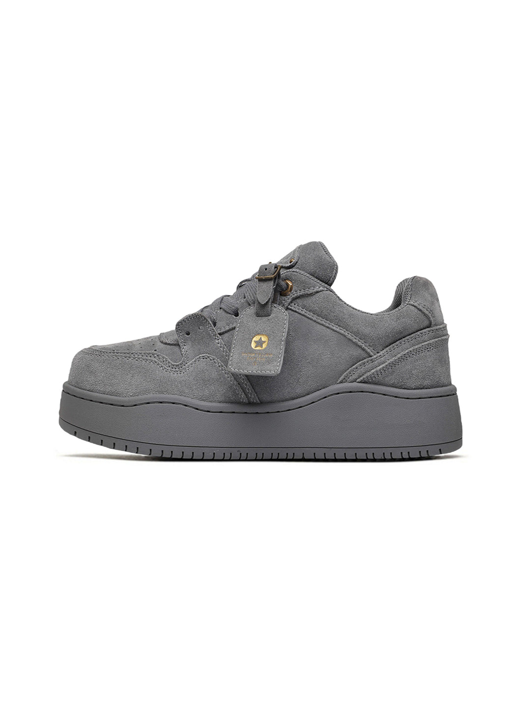 Monochrome Chunky Platform Sneakers - Skipkicks