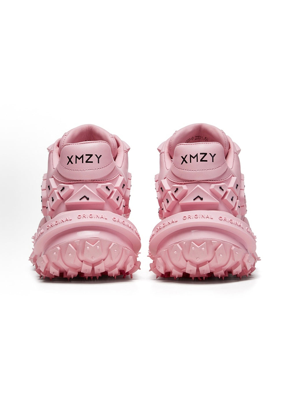 Pink and Red Chunky Keyboard Chubby Sneakers - Skipkicks
