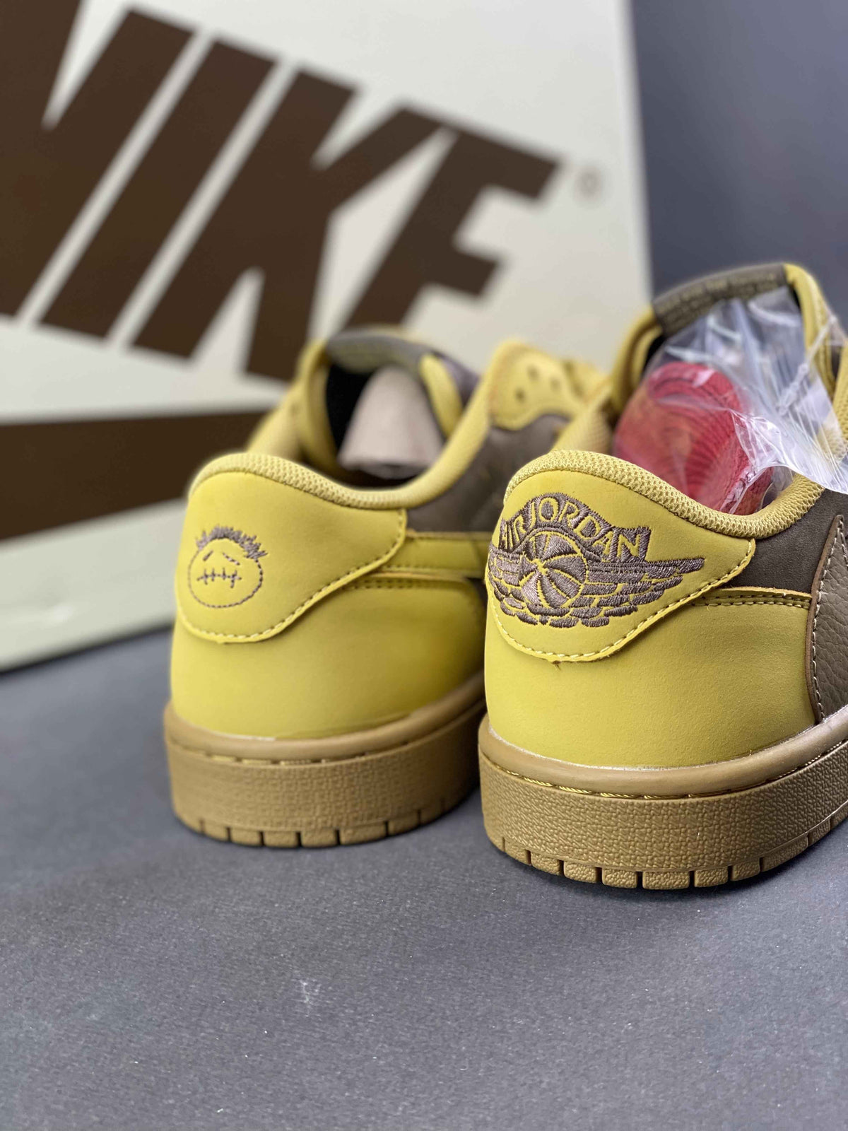Custom Air Jordan 1 Low x Travis Scott DM7866 665 SneakerNational