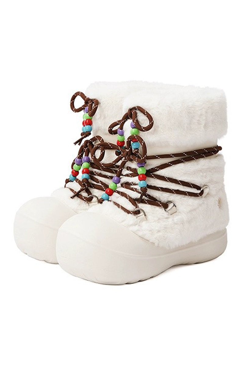 Fleece Lined Suede Winter Boots - Skipkicks