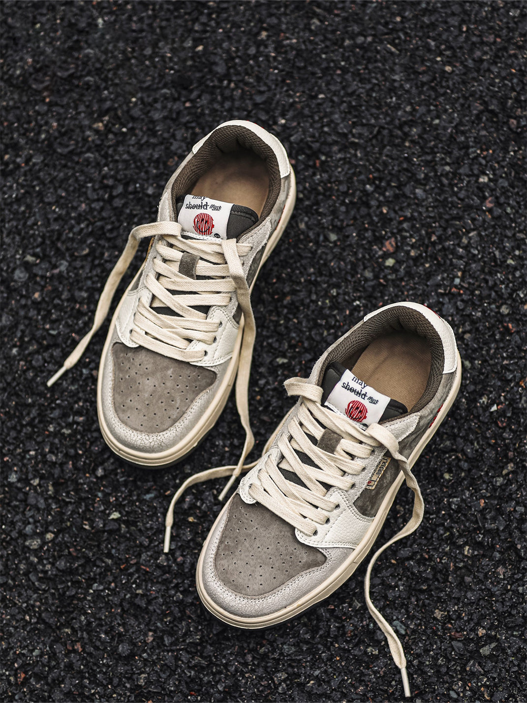 Worn-In Suede Leather Sneakers - Skipkicks