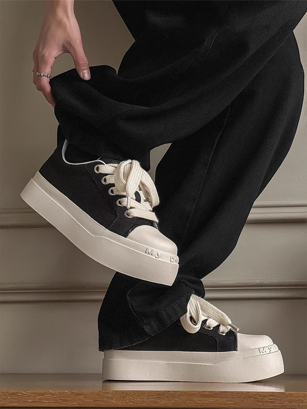 Oversized Cartoon Platform Sneakers