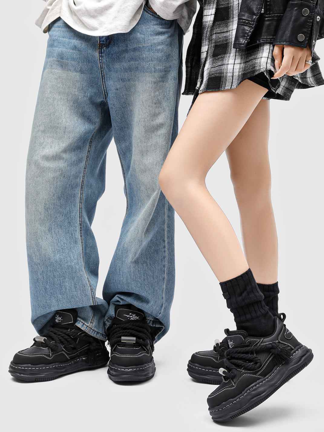 7CM Wavy Platform Sneakers