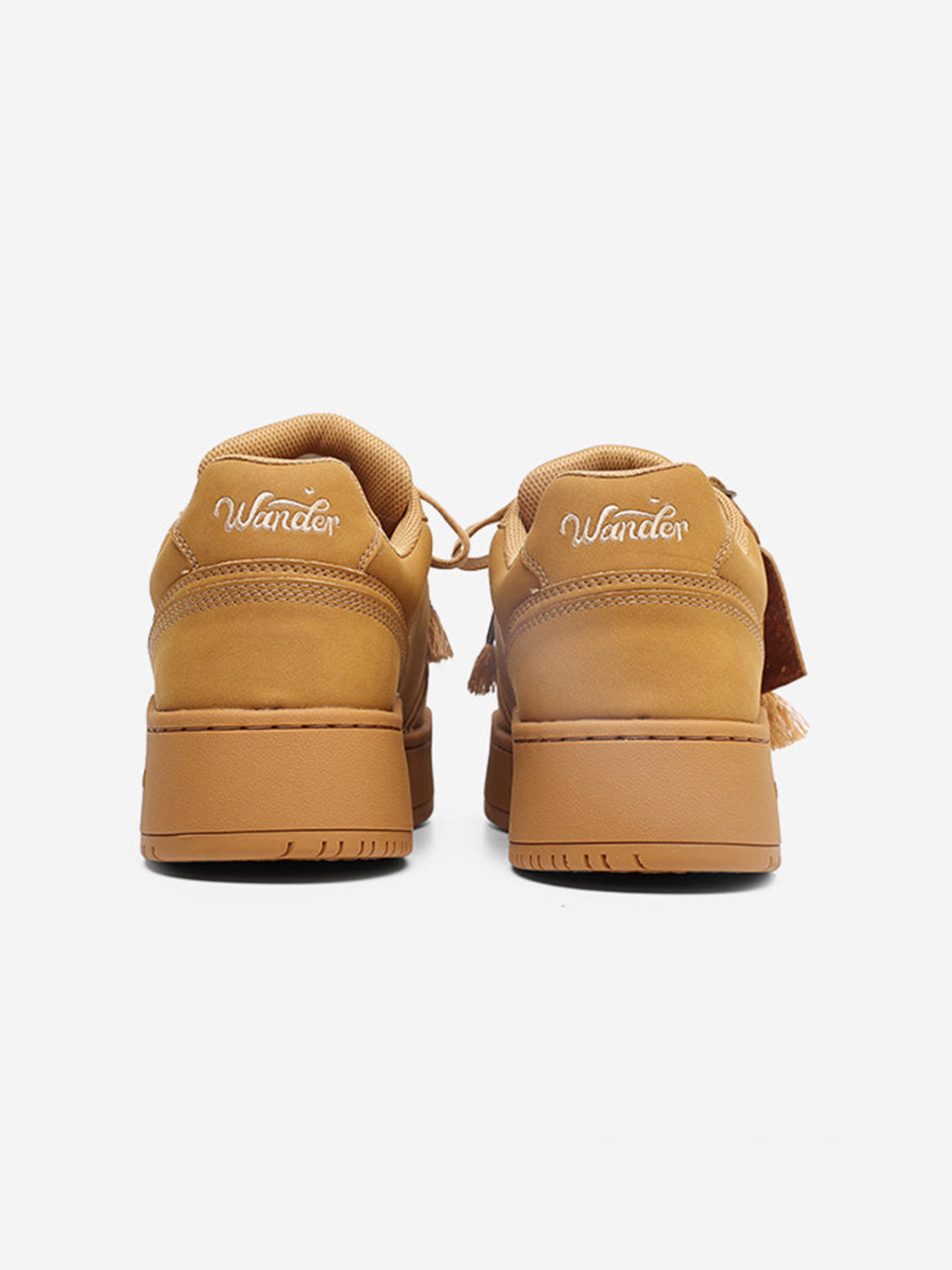 Monochrome Chunky Platform Sneakers - Skipkicks