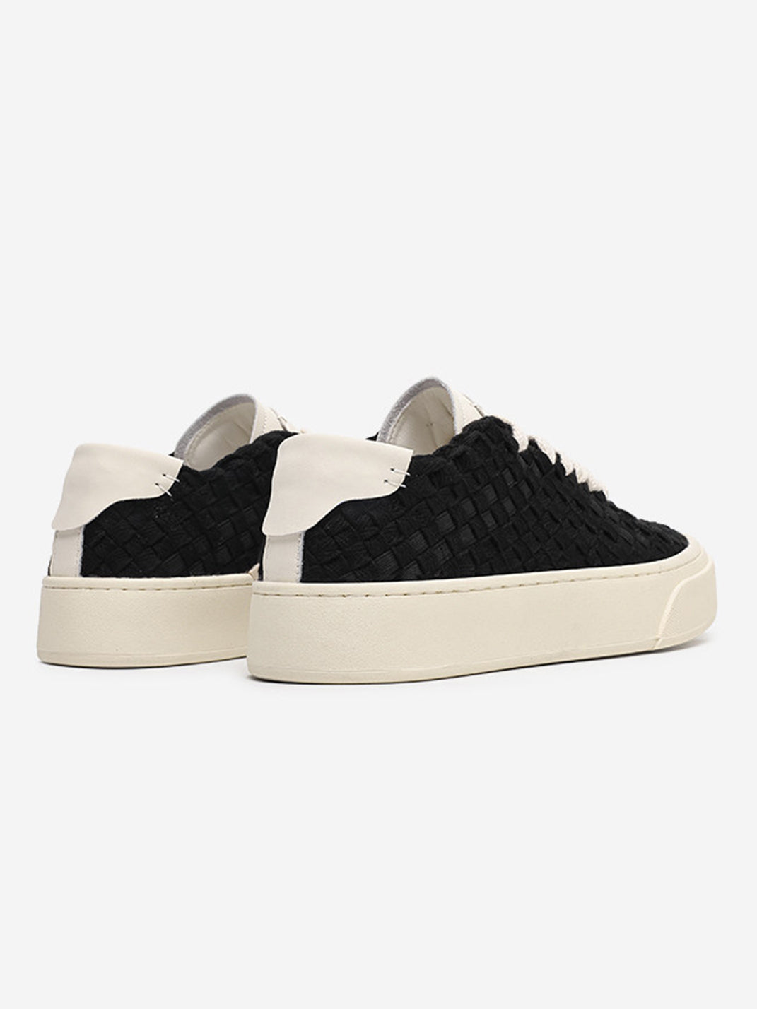 Woven Texture Platform Sneakers - Skipkicks