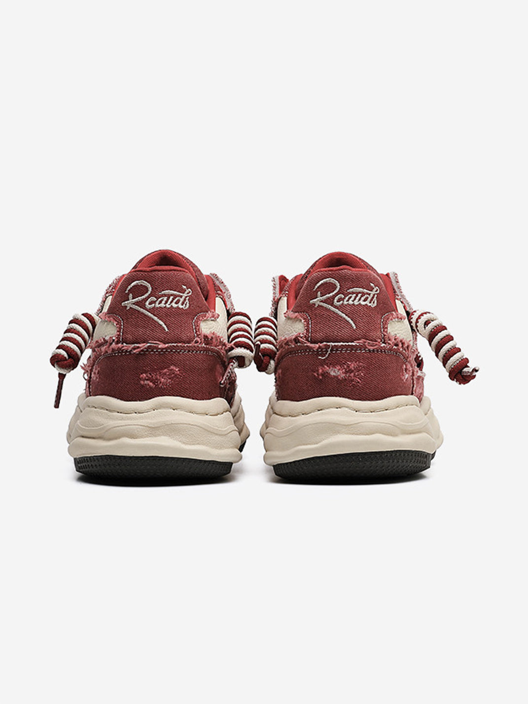 Vintage Wash Denim Sneakers - Skipkicks