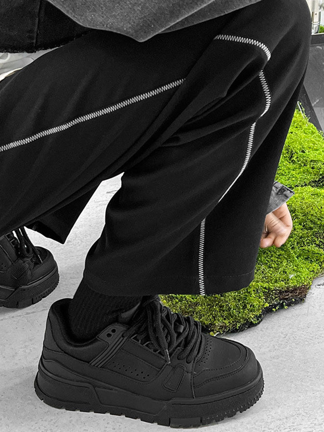 Minimal Chunky Platform Sneakers - Skipkicks