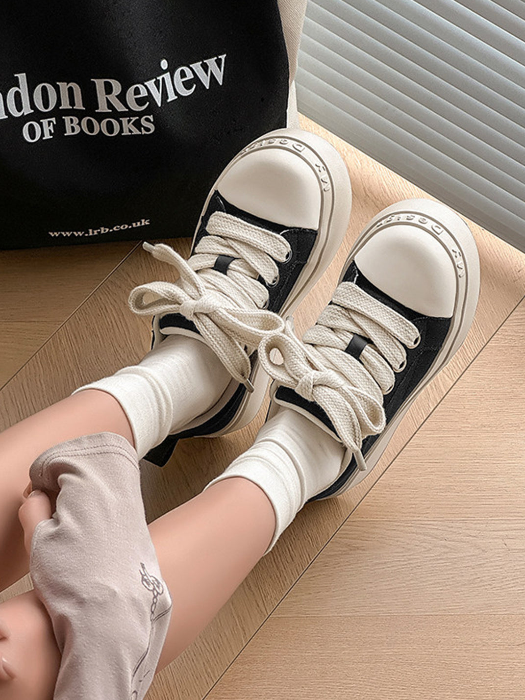 Oversized Cartoon Platform Sneakers