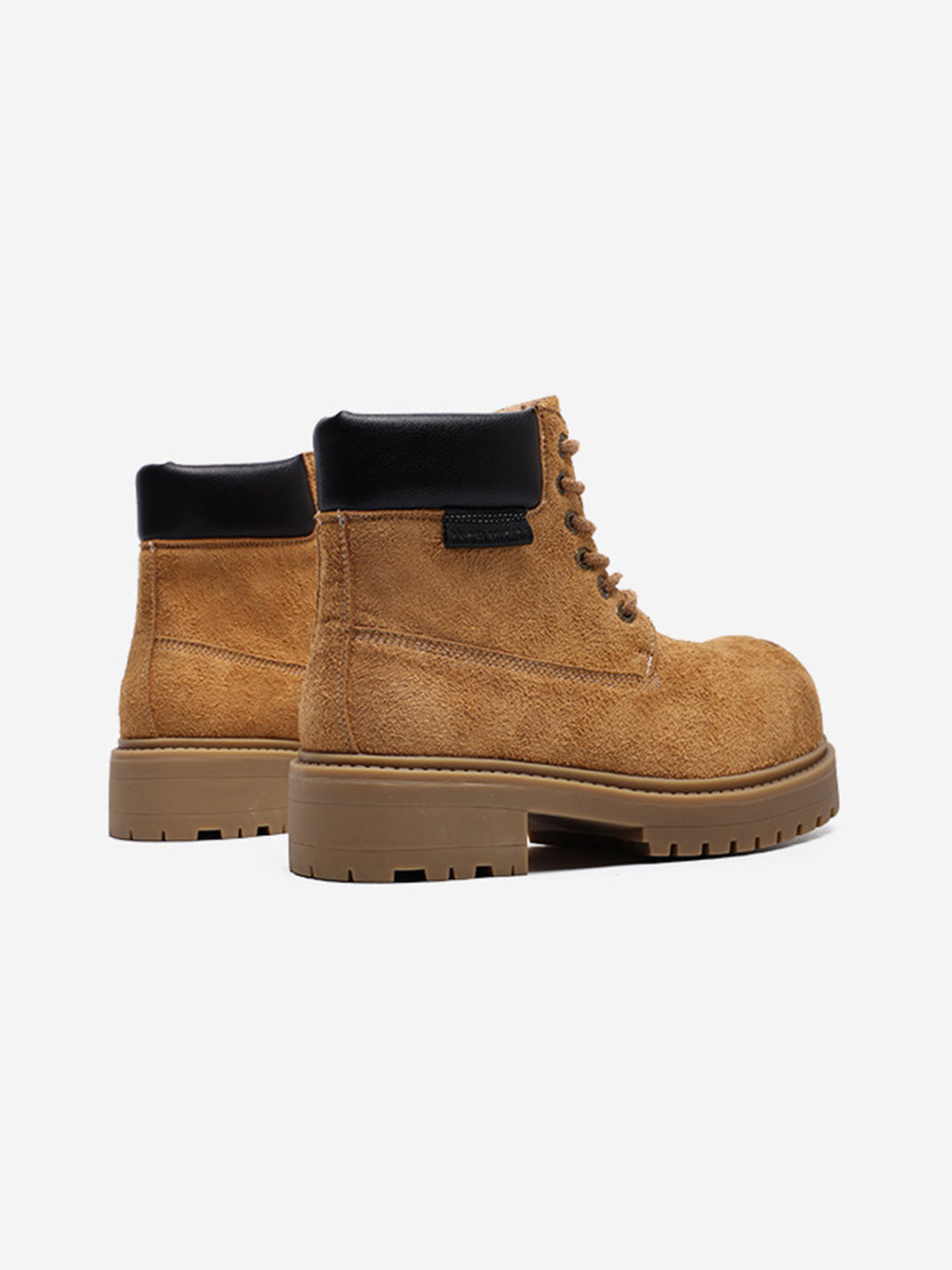 Round-Toe Utility Work Boots - Skipkicks