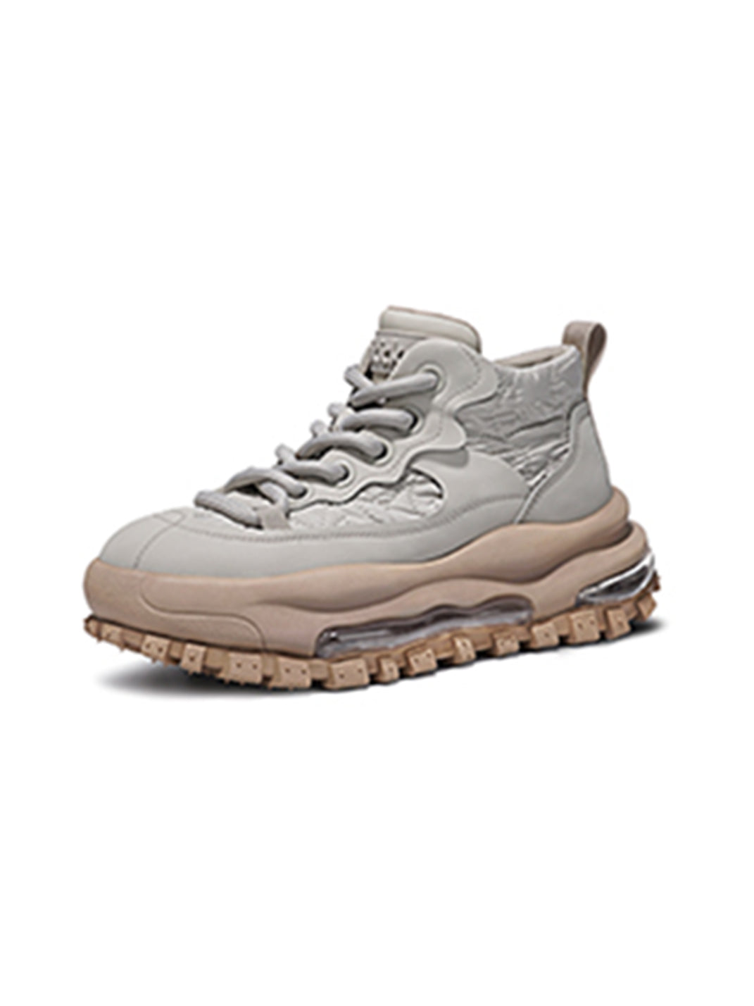 Black Trail Platform Outdoor Sneakers - Skipkicks