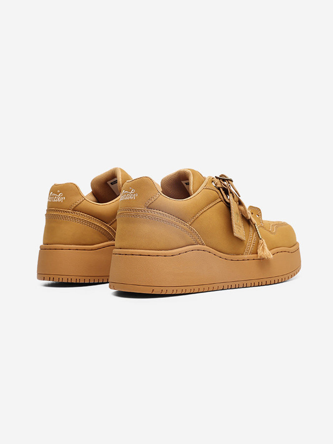 Monochrome Chunky Platform Sneakers - Skipkicks