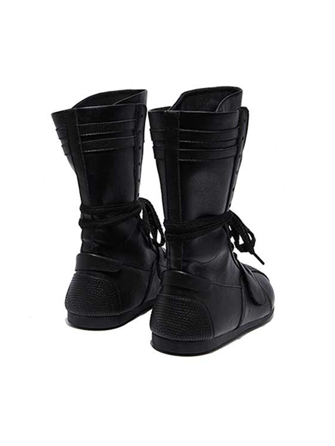 Black Knock Out Pro Leather Boxer Boots - Skipkicks