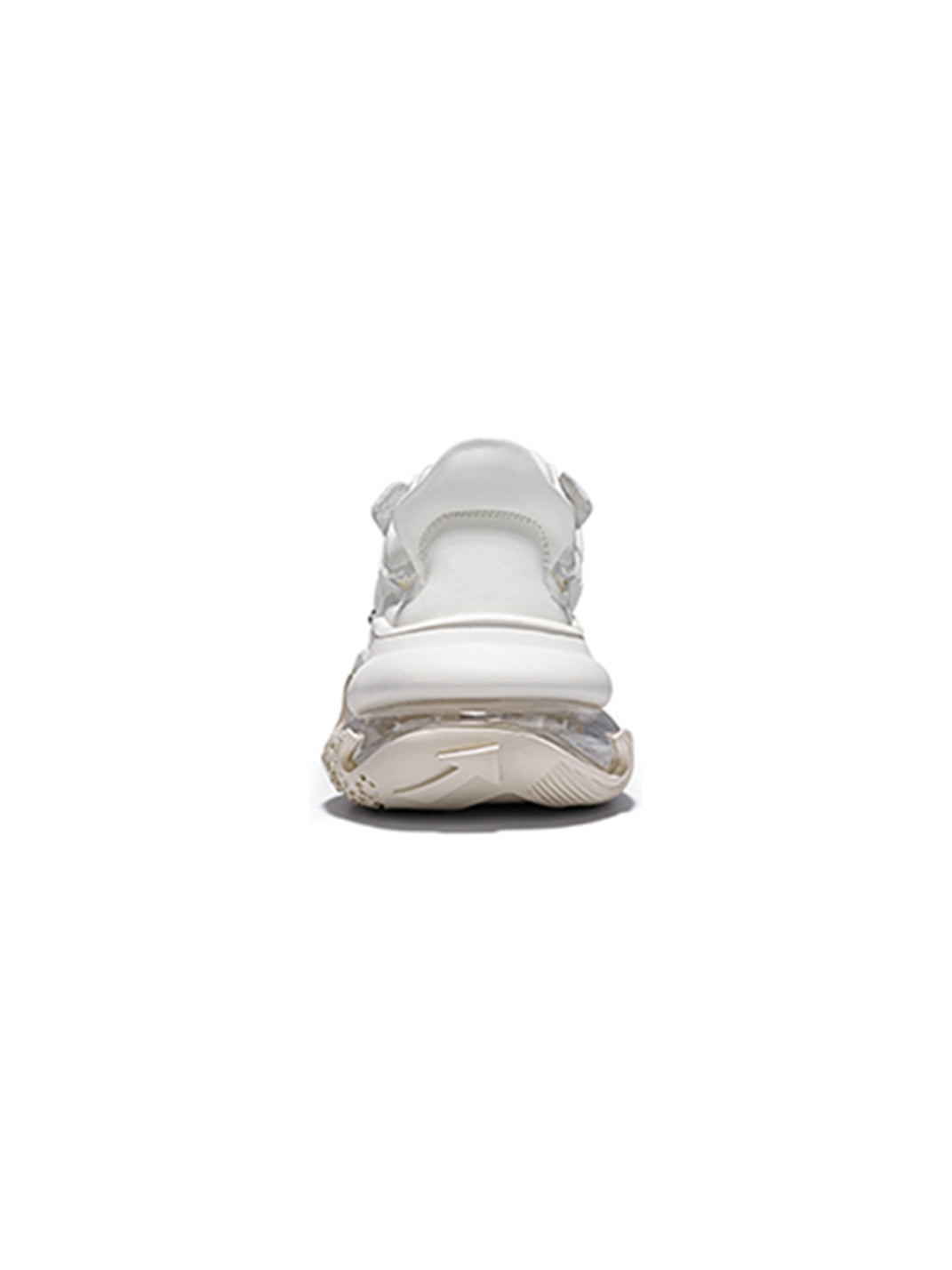 Beige Vortex Mesh Platform Sneakers - Skipkicks