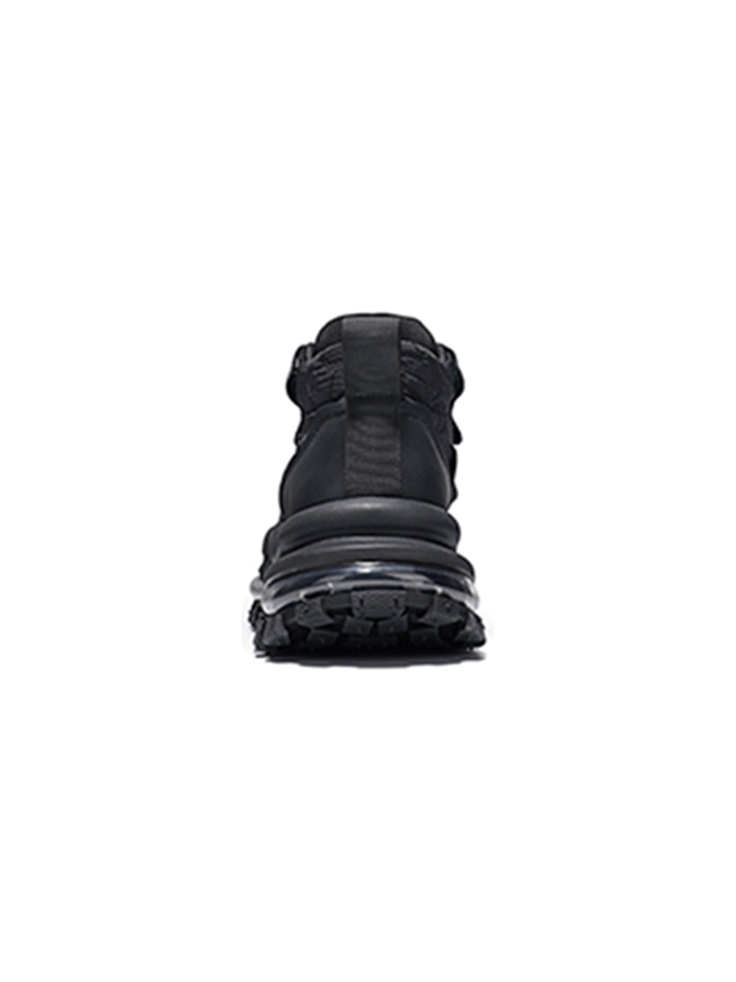 Black Trail Platform Outdoor Sneakers - Skipkicks