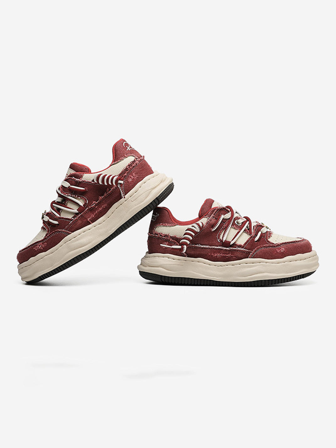 Vintage Wash Denim Sneakers - Skipkicks