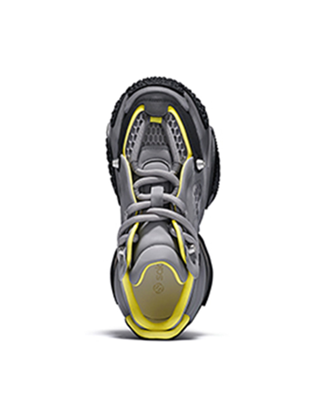 Beige Vortex Mesh Platform Sneakers - Skipkicks