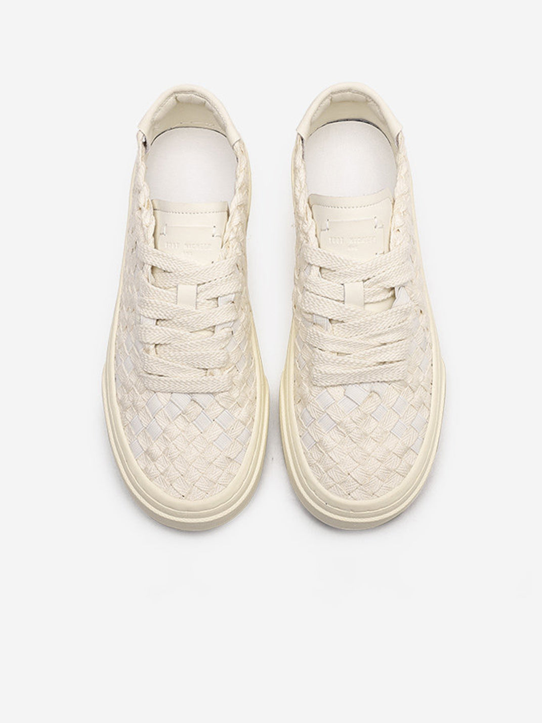 Woven Texture Platform Sneakers - Skipkicks