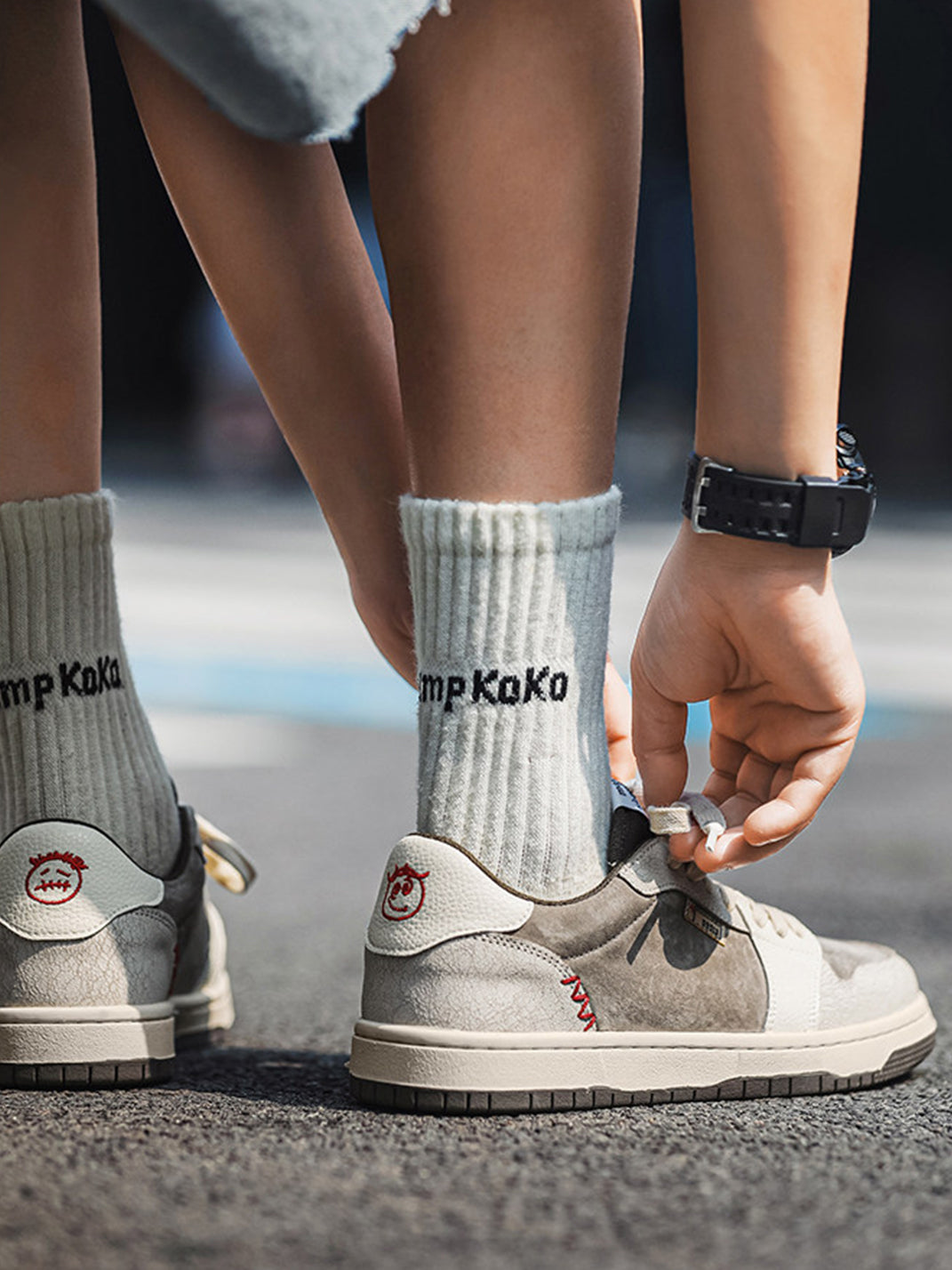 Worn-In Suede Leather Sneakers - Skipkicks